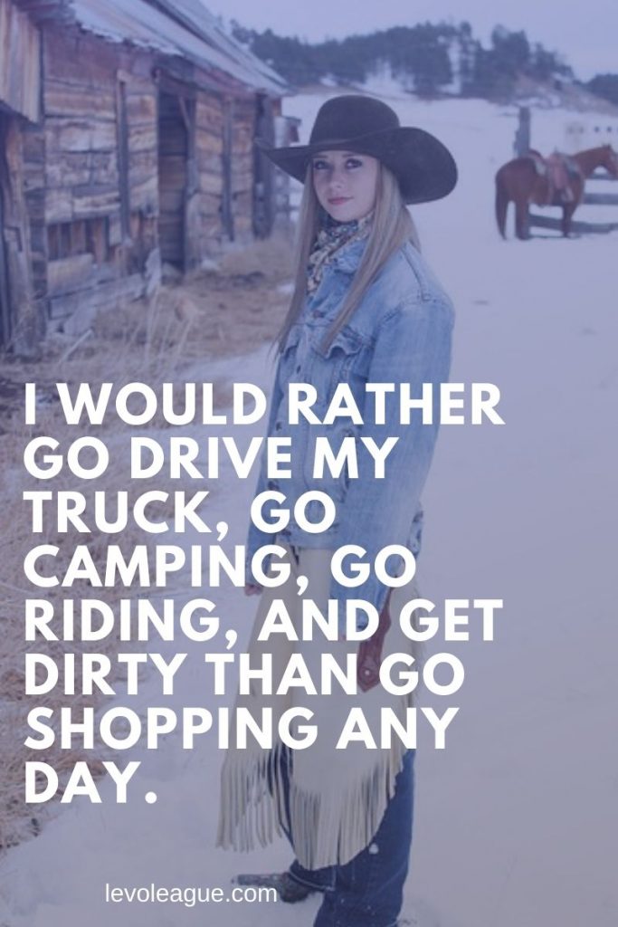 Cowgirl Sayings About Life